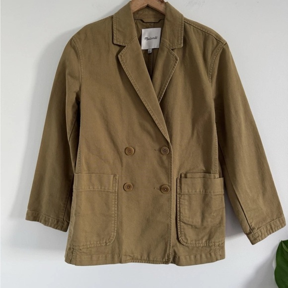 Madewell Women's Brown Blazer - Picture 4 of 12